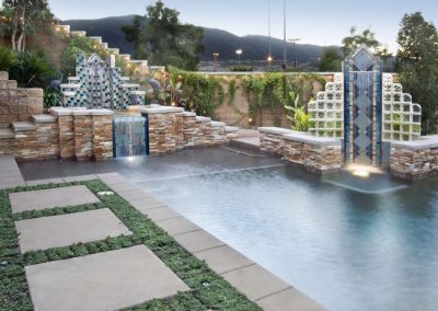 Scottsdale landscape swimming pool