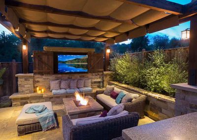 outdoor entertainment system
